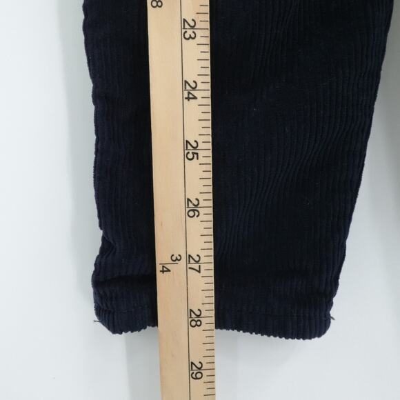 Oshkosh Bgosh Boys Navy Blue Corduroy Vestbak Overalls 2T Classic Farmer - Picture 3 of 11
